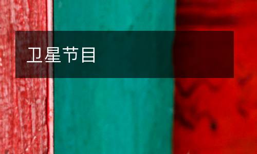 衛星節目