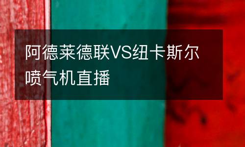 阿德萊德聯VS紐卡斯爾噴氣機直播