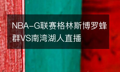 NBA-G聯(lián)賽格林斯博羅蜂群VS南灣湖人直播